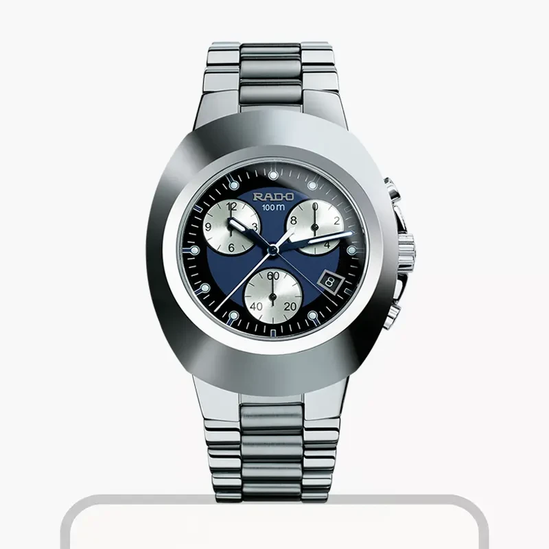 Rado DiaStar Blue Dial Original Chronograph Men's Watch  R12638173